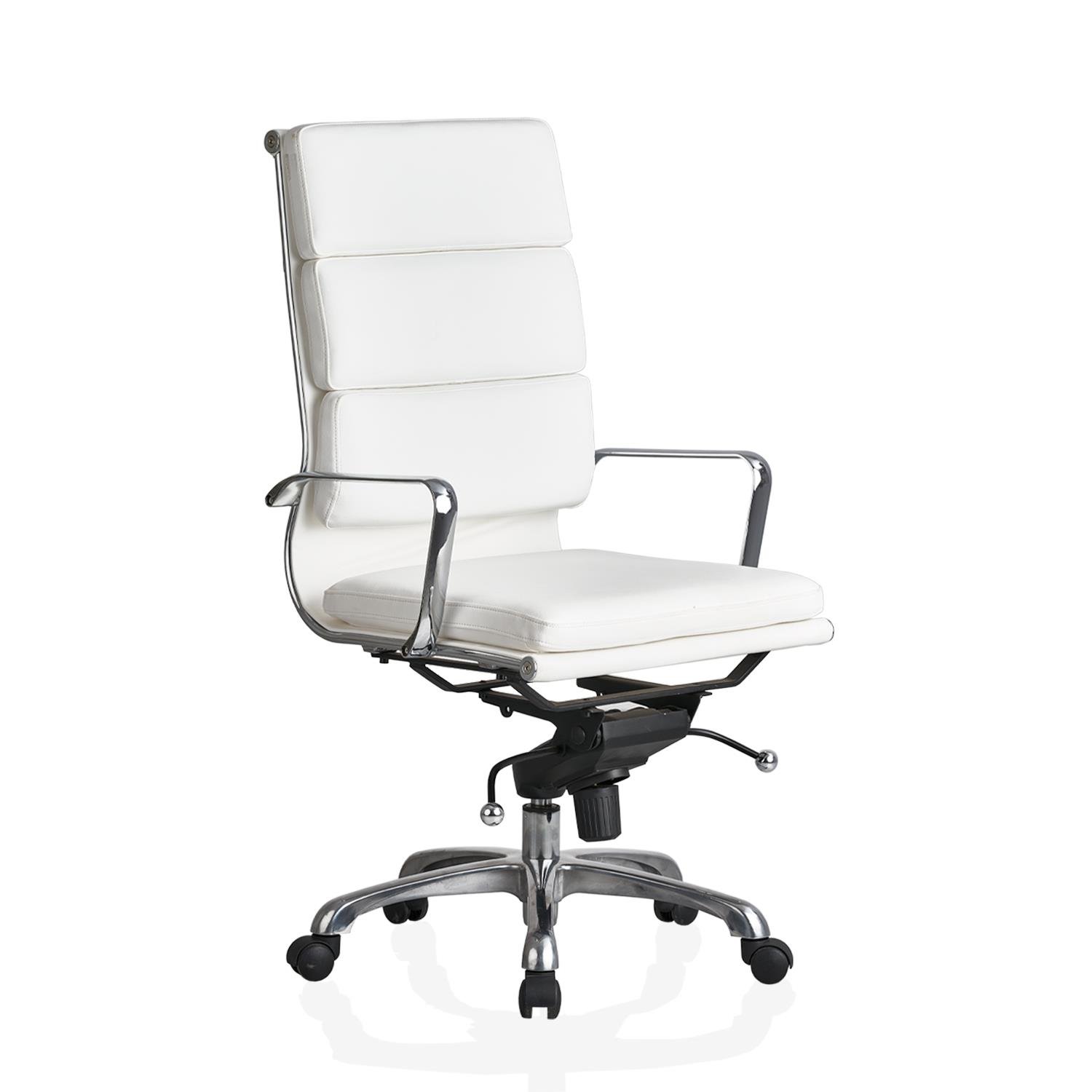 Chrome YS 6040 High Back Leatherette Chair - Featherlite Furniture