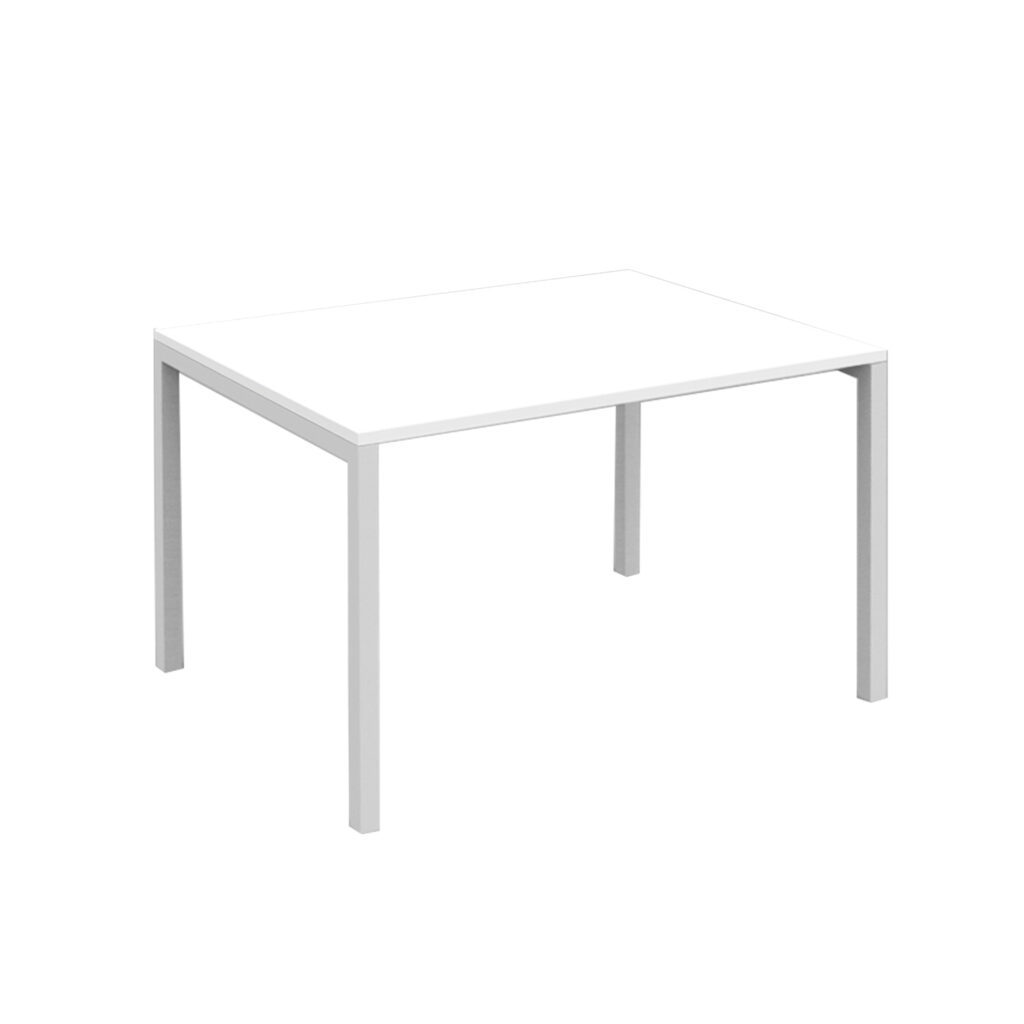 4 Seater Library Sharing Study Table Featherlite Furniture