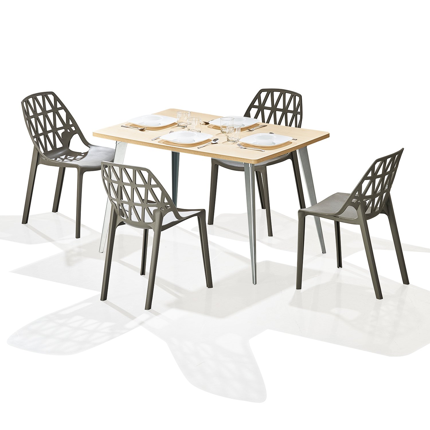 Work from home table deals chair set