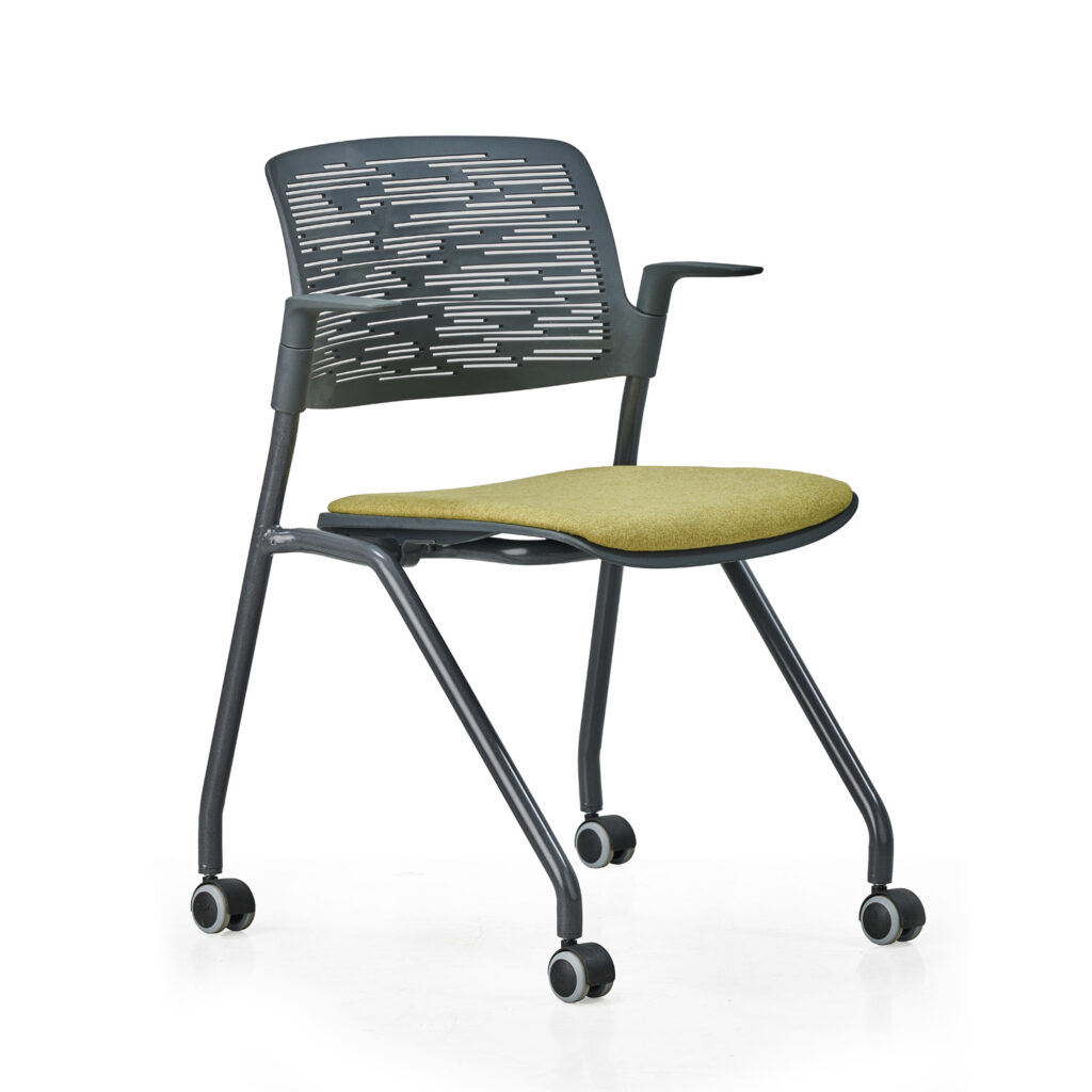 Data Stackable Classroom Chair with Cushion - Featherlite Furniture