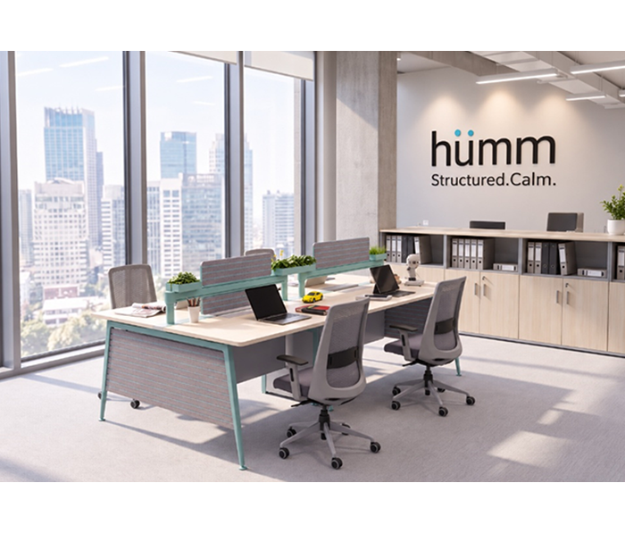 hümm Structured.Calm workstation screens