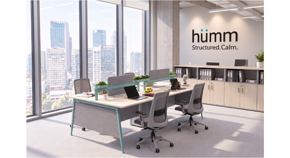 hümm acoustic workstation screen