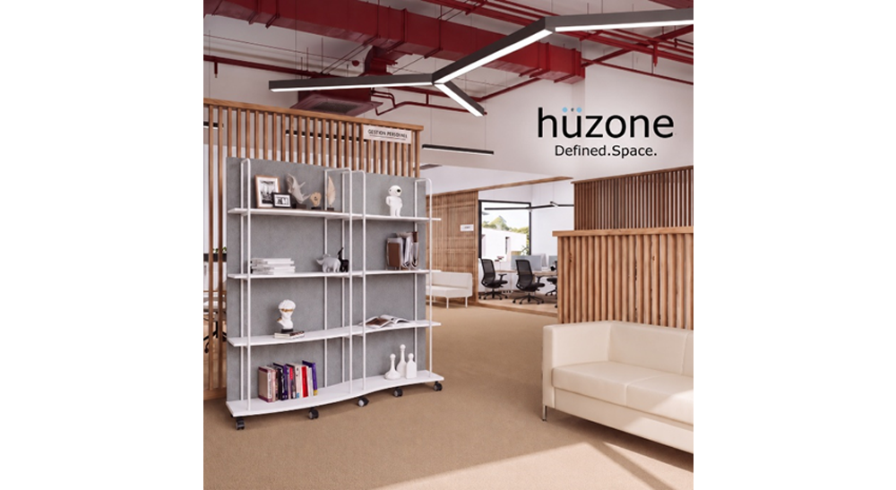 hüzone freestanding acoustic partition system